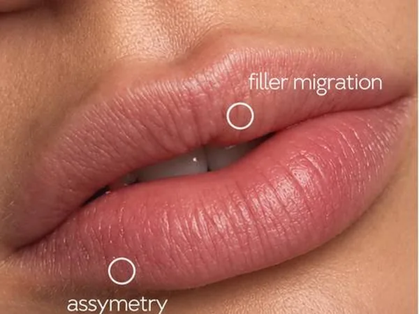 Lips before lip filler