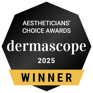 Dermascope Aestheticians’ Choice Awards 2025 winner seal, Morpheus8