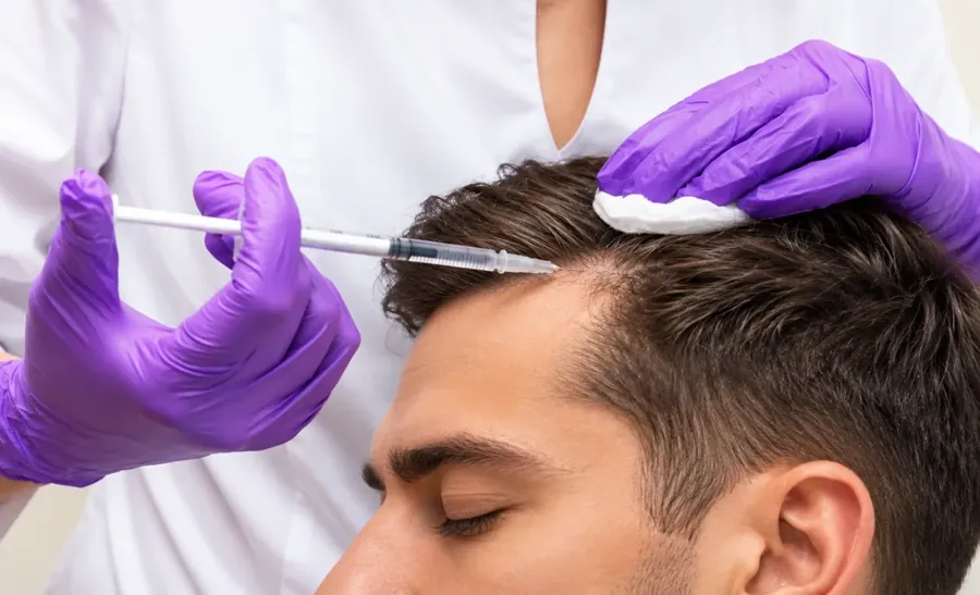 PRP hair restoration